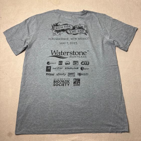 เสื้อยืด Run For The Zoo Size M รูปที่ 6