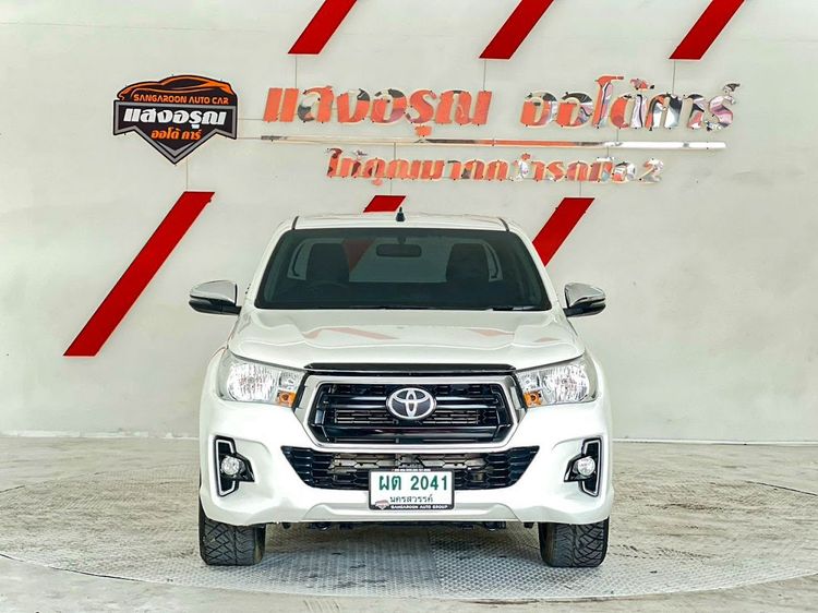 Toyota Hilux Revo 2019 2.4 Z Edition J Plus Pickup ดีเซล ไม่ติดแก๊ส เกียร์ธรรมดา ขาว รูปที่ 2