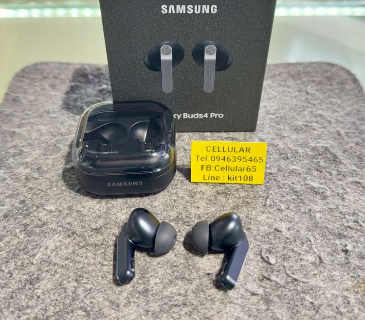 (ติดจอง)Samsung Galaxy Buds4 Pro เพิ่งใช้ไม่กี่ครั้ง ประกันศูนย์1ปี ครบกล่อง รูปที่ 8