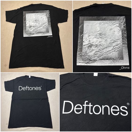 เสื้อยืด Deftones Size M