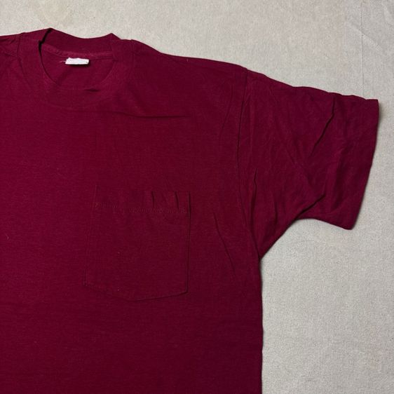 เสื้อยืดผ้าบาง 80s-90s Fruit of the Loom Size XL​ รูปที่ 6