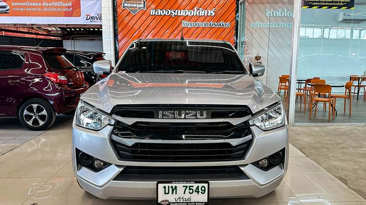 Isuzu D-MAX 2022 1.9 S Pickup ดีเซล ไม่ติดแก๊ส เกียร์ธรรมดา บรอนซ์เงิน รูปที่ 2