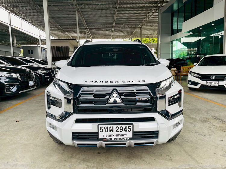 Mitsubishi Xpander 2024 1.6 HEV Sedan ไฮบริด ไม่ติดแก๊ส เกียร์อัตโนมัติ ขาว รูปที่ 3