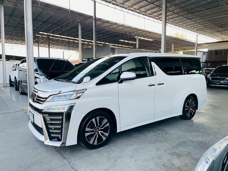 Toyota Vellfire 2017 2.5 Z G Edition Van เบนซิน ไม่ติดแก๊ส เกียร์อัตโนมัติ ขาว