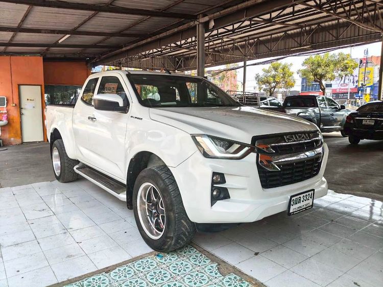 Isuzu D-MAX 2020 1.9 Hi-Lander L Pickup ดีเซล ไม่ติดแก๊ส เกียร์ธรรมดา ขาว รูปที่ 3