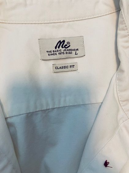 เสื้อเชิ้ตแขนยาว เสื้อ Mc Jeans มือสอง ของแท้ รูปที่ 5