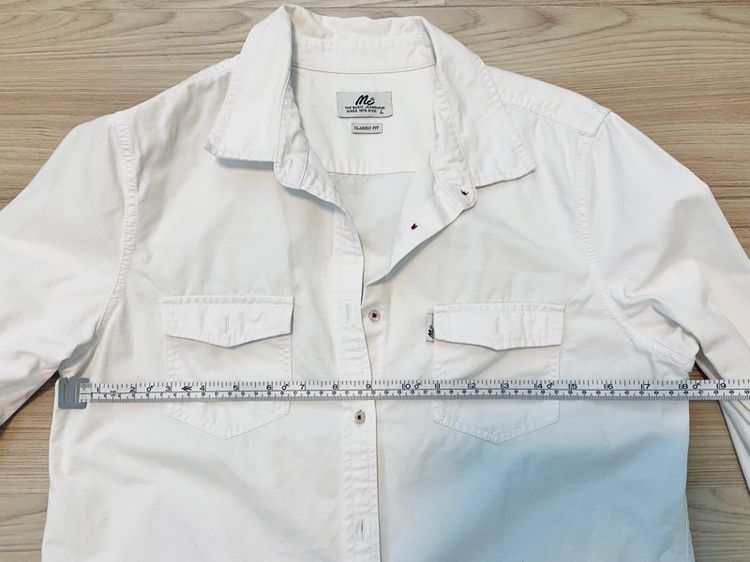 เสื้อเชิ้ตแขนยาว เสื้อ Mc Jeans มือสอง ของแท้ รูปที่ 4