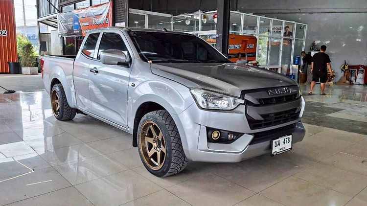 Isuzu D-MAX 2019 1.9 S Pickup ดีเซล ไม่ติดแก๊ส เกียร์ธรรมดา เทา รูปที่ 3