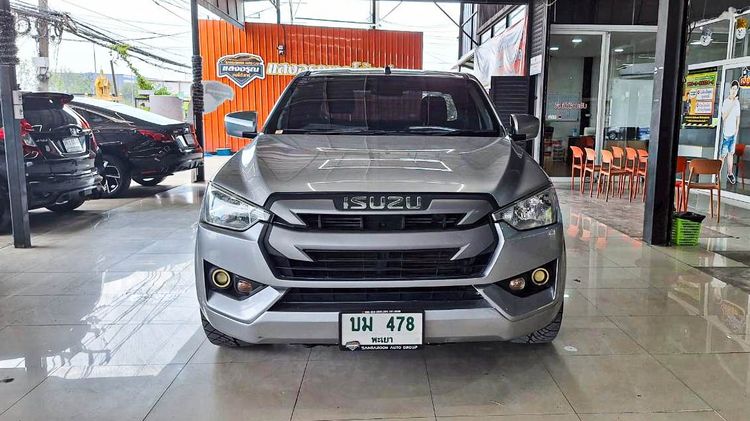 Isuzu D-MAX 2019 1.9 S Pickup ดีเซล ไม่ติดแก๊ส เกียร์ธรรมดา เทา รูปที่ 2