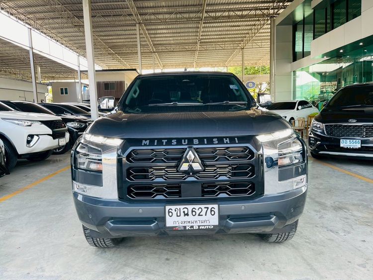Mitsubishi Triton 2024 2.4 Plus Ultra Pickup ดีเซล ไม่ติดแก๊ส เกียร์อัตโนมัติ เทา รูปที่ 3