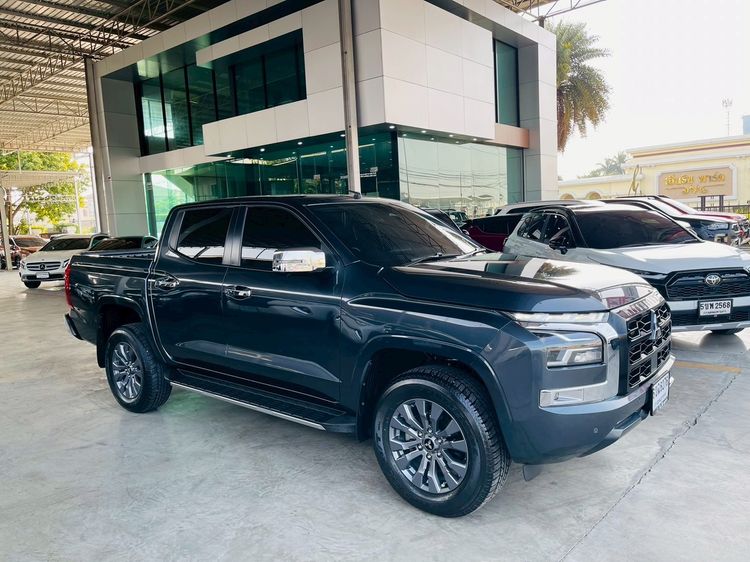 Mitsubishi Triton 2024 2.4 Plus Ultra Pickup ดีเซล ไม่ติดแก๊ส เกียร์อัตโนมัติ เทา รูปที่ 2