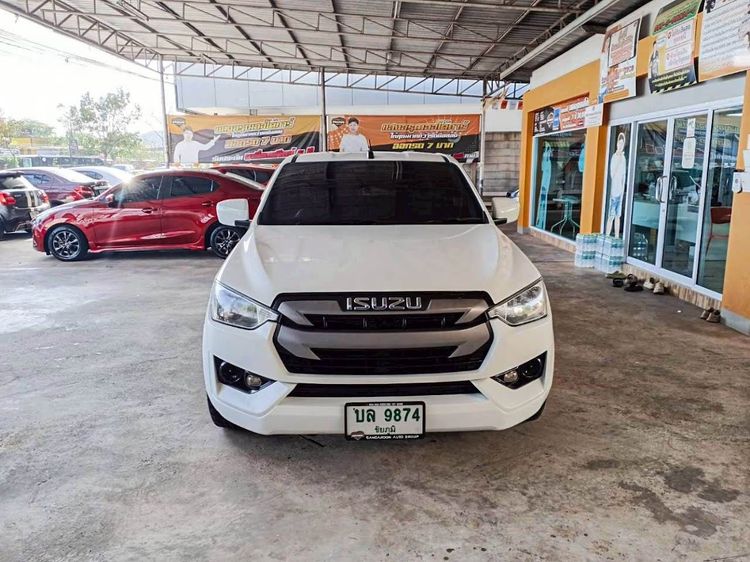 Isuzu D-MAX 2021 1.9 S Pickup ดีเซล ไม่ติดแก๊ส เกียร์ธรรมดา ขาว รูปที่ 2