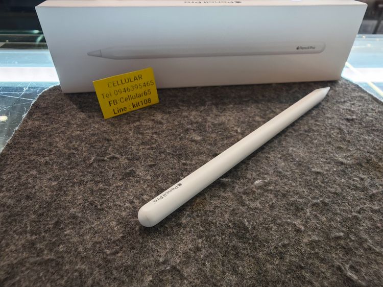 Apple Pencil Pro สภาพสวยมาก ประกันศูนย์ไทยเกือบปี ครบกล่อง รูปที่ 3