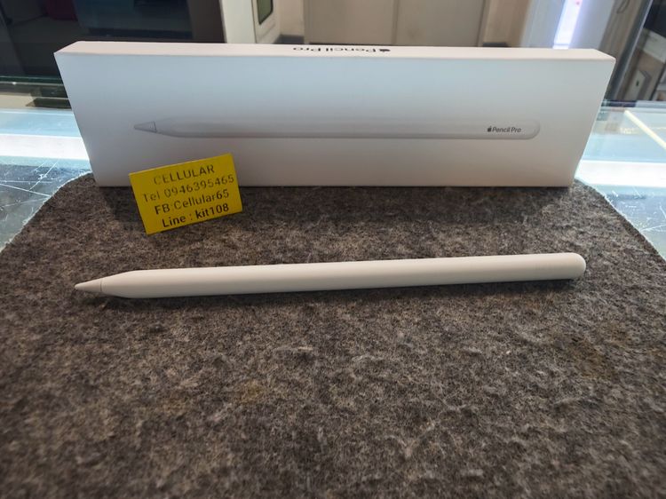 Apple Pencil Pro สภาพสวยมาก ประกันศูนย์ไทยเกือบปี ครบกล่อง รูปที่ 8