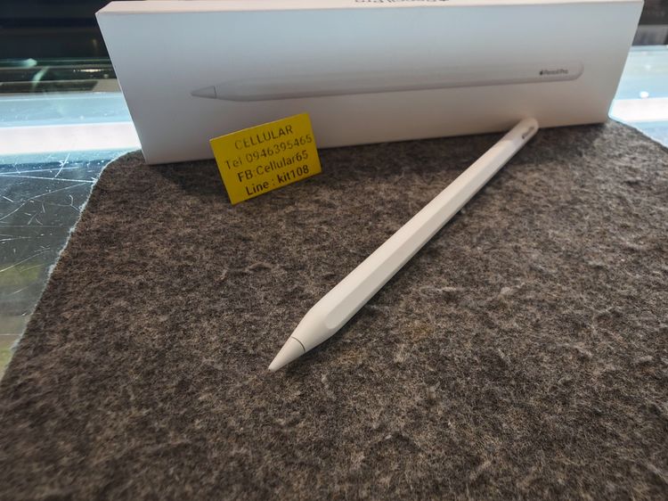 Apple Pencil Pro สภาพสวยมาก ประกันศูนย์ไทยเกือบปี ครบกล่อง รูปที่ 2