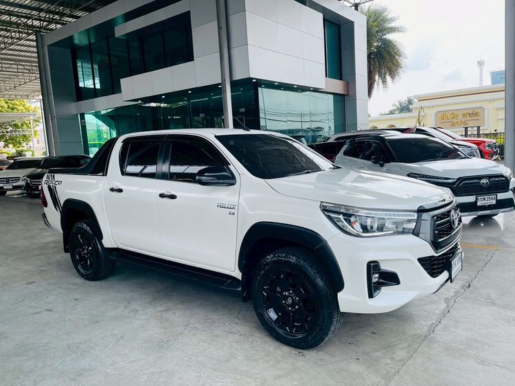 Toyota Hilux Revo 2019 2.8 Prerunner G Rocco Pickup ดีเซล ไม่ติดแก๊ส เกียร์อัตโนมัติ ขาว รูปที่ 2