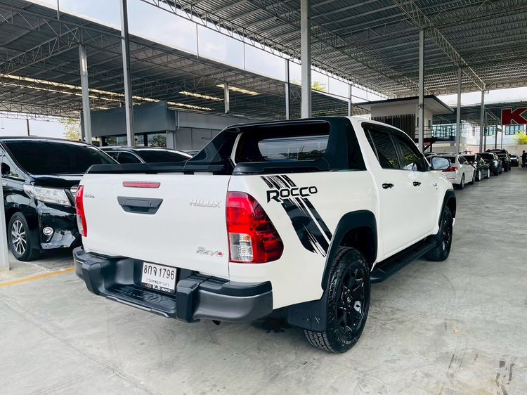 Toyota Hilux Revo 2019 2.8 Prerunner G Rocco Pickup ดีเซล ไม่ติดแก๊ส เกียร์อัตโนมัติ ขาว รูปที่ 4