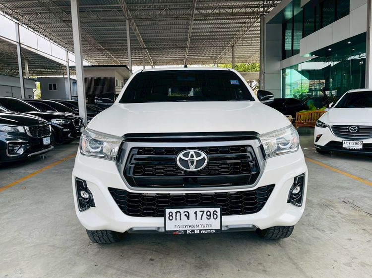 Toyota Hilux Revo 2019 2.8 Prerunner G Rocco Pickup ดีเซล ไม่ติดแก๊ส เกียร์อัตโนมัติ ขาว รูปที่ 3