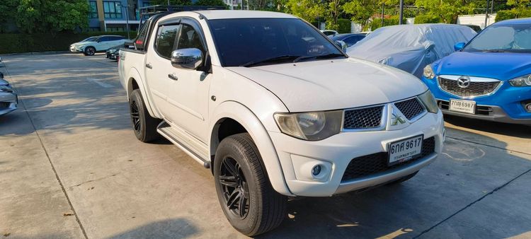Mitsubishi Triton 2013 2.4 CNG Pickup เบนซิน NGV เกียร์ธรรมดา ขาว รูปที่ 3