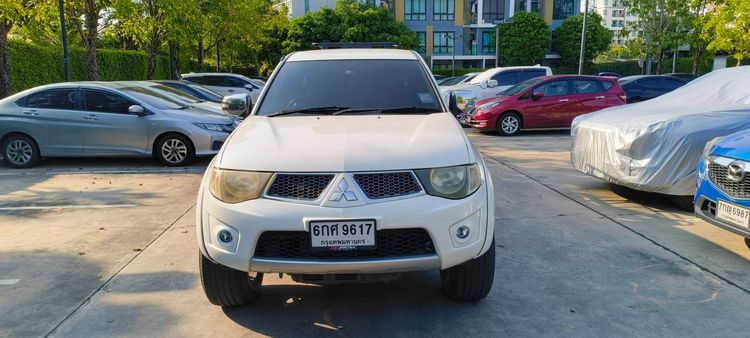Mitsubishi Triton 2013 2.4 CNG Pickup เบนซิน NGV เกียร์ธรรมดา ขาว รูปที่ 4