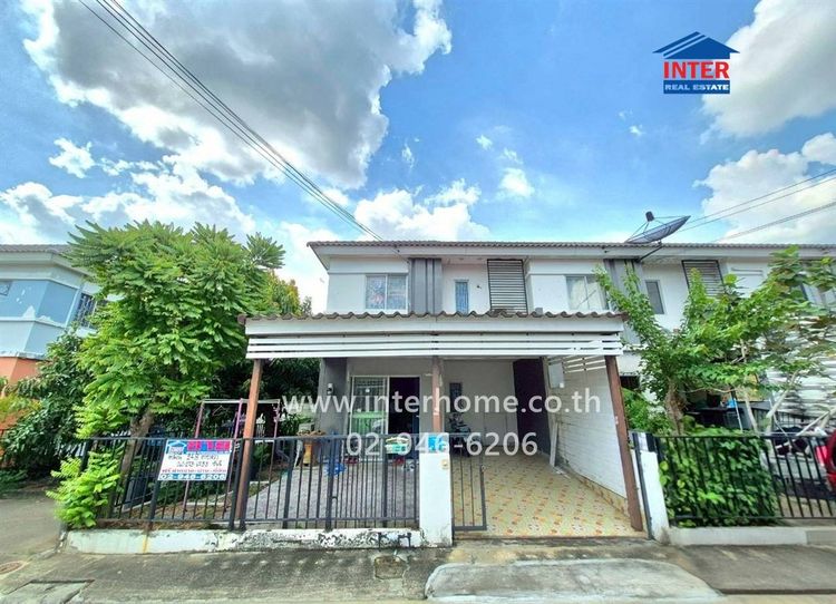 ทาวน์เฮ้าส์ 2 ชั้น 24.8 ตร.ว. หมู่บ้านพฤกษา81 พหลโยธิน-นวนคร ถนนพหลโยธิน ถนนเทพกุญชร2 คลองหลวง ปทุมธานี