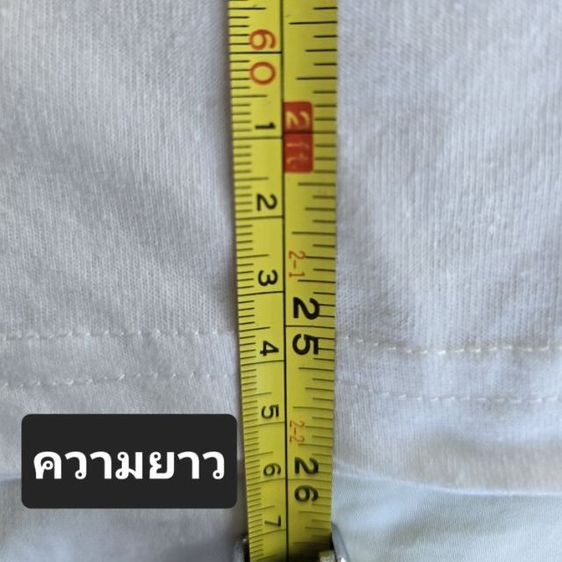 เสื้อยืด Ange Charme สีขาว แต่งขอบดำ งานมินิมอลน่ารัก มือสองสภาพดี  ชำระเงินปลายทางได้ รูปที่ 7