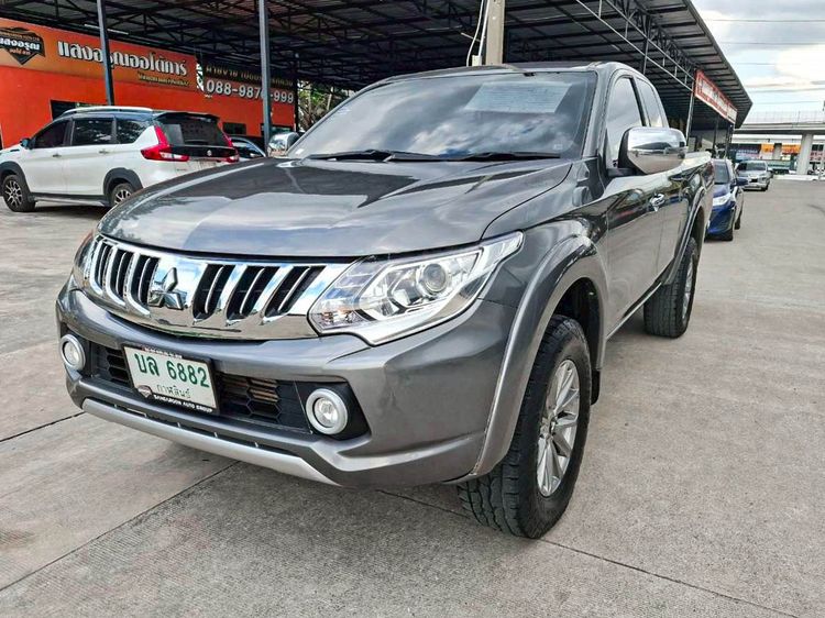 รถ Mitsubishi Triton All New Mega Cab 2.4 GLS Plus สี เทา