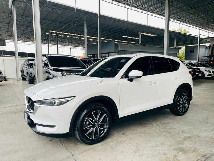 รถ Mazda CX-5 2.2 XDL 4WD สี ขาว