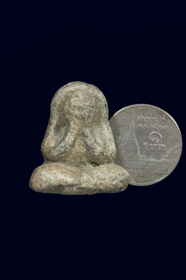 พระปิดตาเนื้อชินเขียว รูปที่ 2