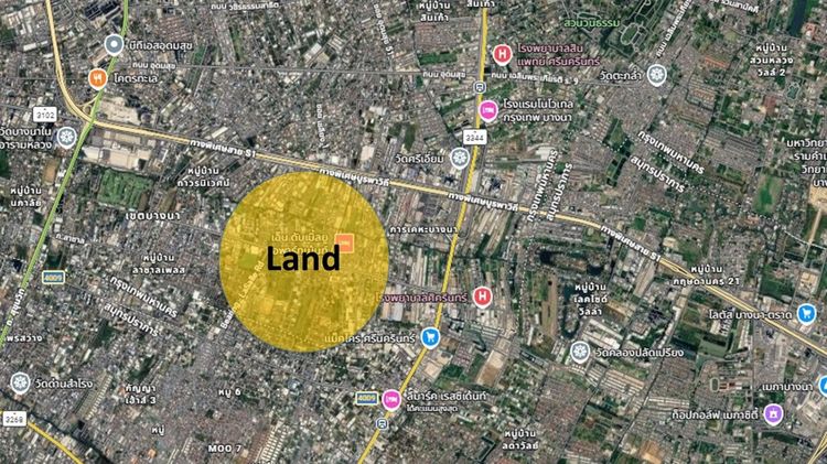 ขายที่ดิน ในซอยลาซาล 55 ใกล้ Central บางนา  รูปที่ 4