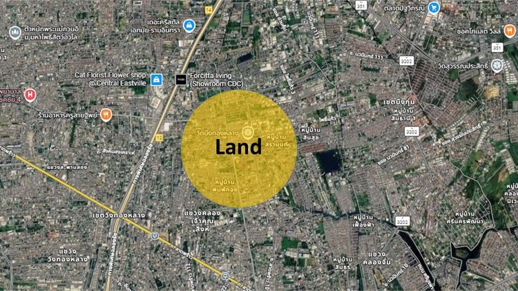 ขายที่ดินแปลงสวย ลาดพร้าว 101 ใกล้ MRT สถานีลาดพร้าว 101 รูปที่ 4