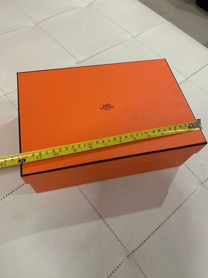 กล่องรองเท้า และกล่องใส่ผ้าพันกระเป๋า Hermes รูปที่ 8