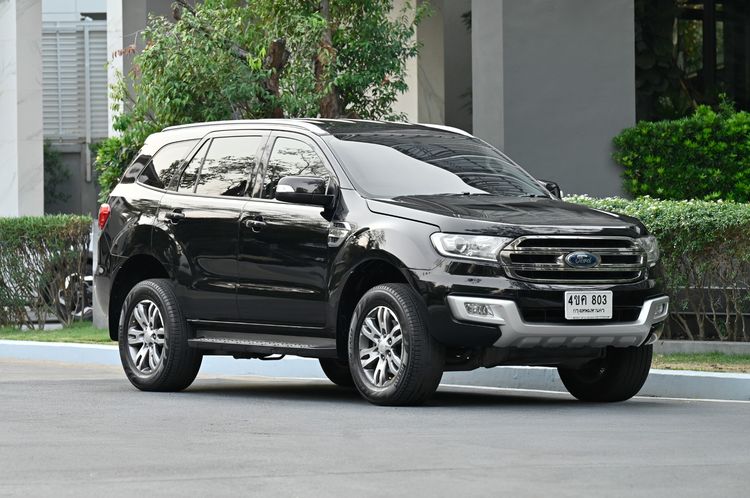 Ford Everest 2016 2.2 Titanium Utility-car ดีเซล ไม่ติดแก๊ส เกียร์อัตโนมัติ ดำ รูปที่ 2