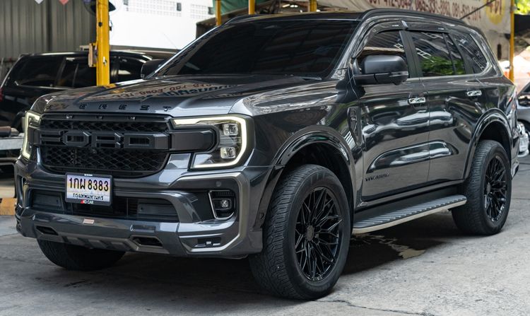 Ford Everest 2023 2.0 Bi-Turbo Titanium+ 4WD Utility-car ดีเซล ไม่ติดแก๊ส เกียร์อัตโนมัติ เทา รูปที่ 2