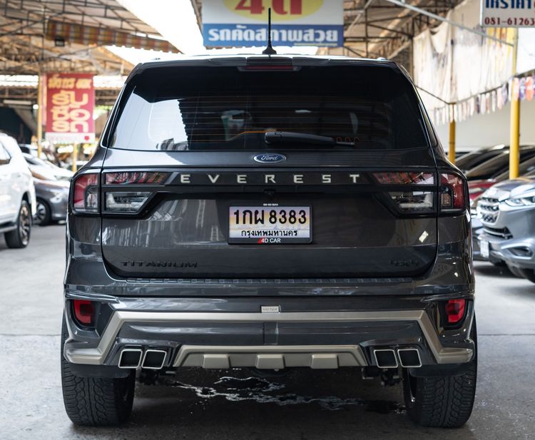 Ford Everest 2023 2.0 Bi-Turbo Titanium+ 4WD Utility-car ดีเซล ไม่ติดแก๊ส เกียร์อัตโนมัติ เทา รูปที่ 4