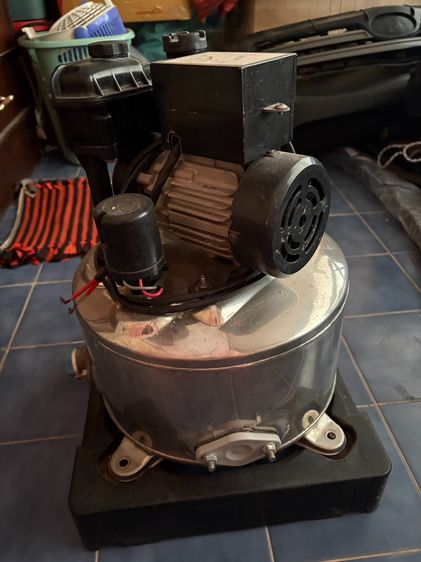 ปั๊มน้ำอัตโนมัติ mitsubishi รุ่น wp155พร้อมถังสแคนเลส ใช้งานได้ปกติ มือสอง ขายถูก
