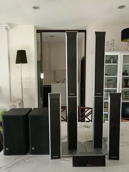 ชุดโฮมเธียเตอร์ ลำโพงขนาดใหญ่ ขายยกชุด ลำโพงJBL+Panasonic