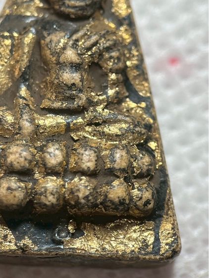 พระพุทธโทน้อยแม่ชีบุญเรือนลงรักปิดทองสวยน่าสะสม รูปที่ 7