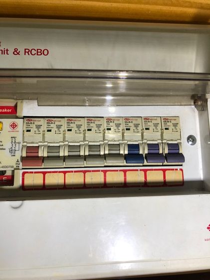 SAFE T CUT เซฟทีคัท ตู้ควบคุมไฟฟ้า คอนซูเมอร์ยูนิต แบบ RCBO กันดูด กันรั่ว 50A   รูปที่ 6