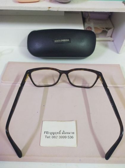 แว่นตา DG DOLCE GABBANA DG3153P ของแท้ สภาพดี ขนาด 54. 15 140 หน้ากว้าง 135ม.ขาสปริงใส่สบาย  รูปที่ 2