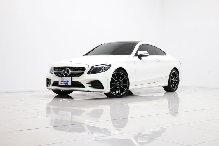 รถ Mercedes-Benz C-Class C200 สี ขาว