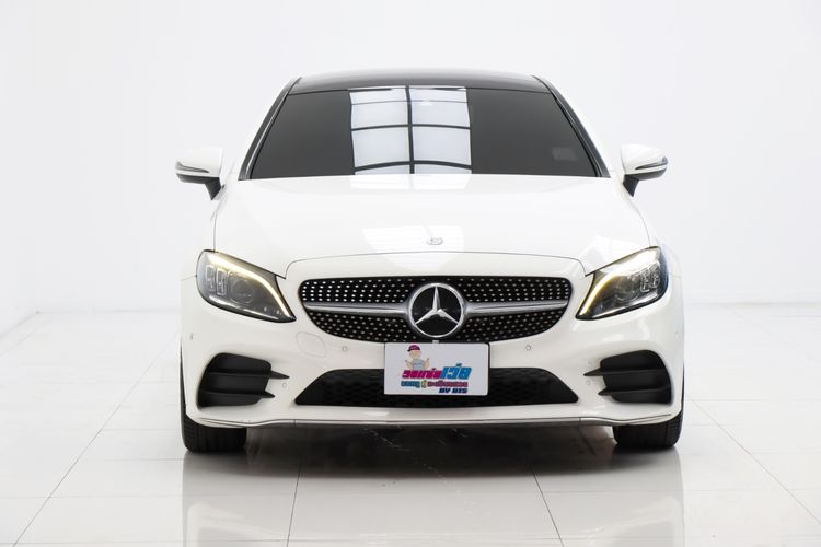 Mercedes-Benz C-Class 2020 C200 Sedan เบนซิน ไม่ติดแก๊ส เกียร์อัตโนมัติ ขาว รูปที่ 2