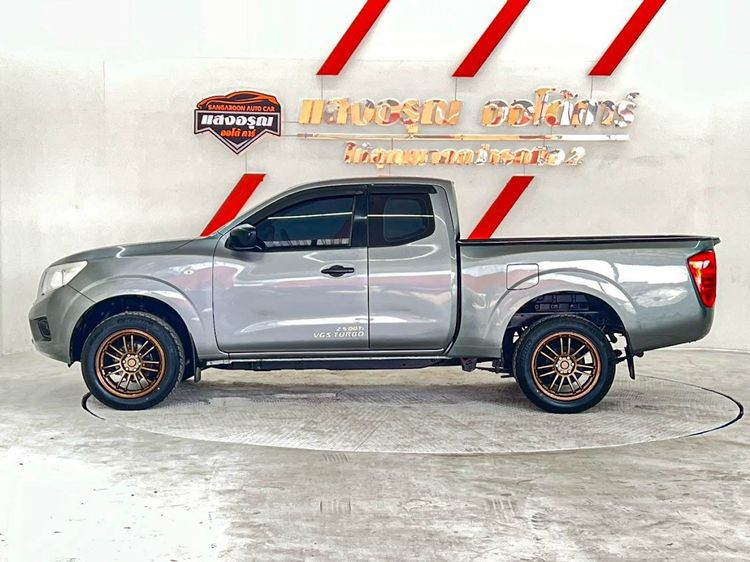 Nissan NP300-NAVARA 2017 2.5 S Pickup ดีเซล ไม่ติดแก๊ส เกียร์ธรรมดา เทา รูปที่ 4