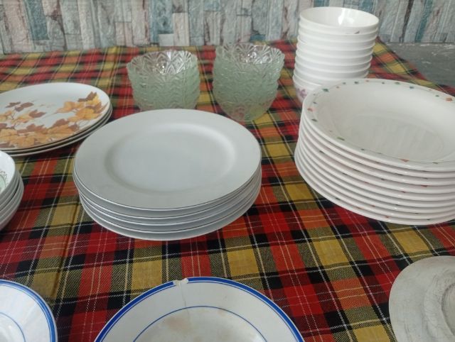 ขายเหมาชุดจานชามต่างๆ(เก่าเก็บ) รูปที่ 6