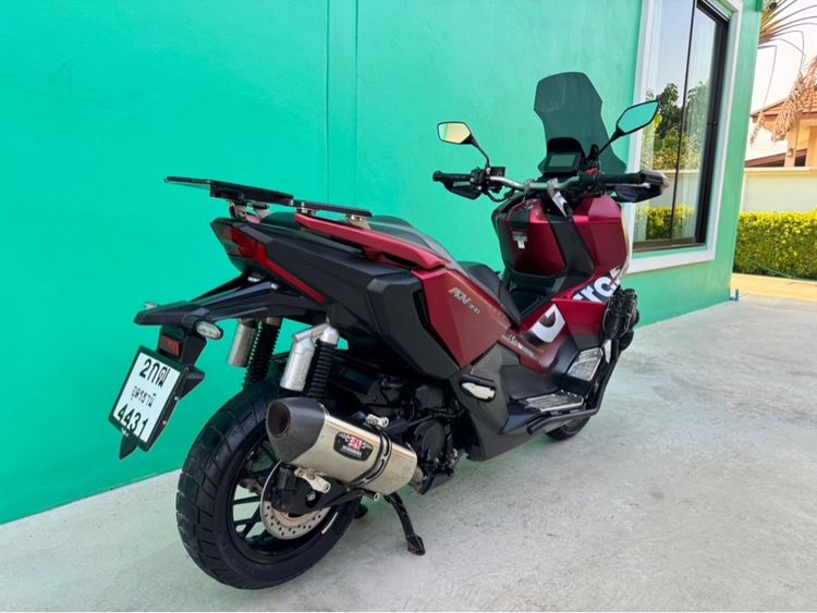 HONDA ADV350 RS  YOSHIMURA TOURING EDTION สีแดงดำ ปี2022 วิ่ง 9,000โล รถมือเดียว  รูปที่ 3