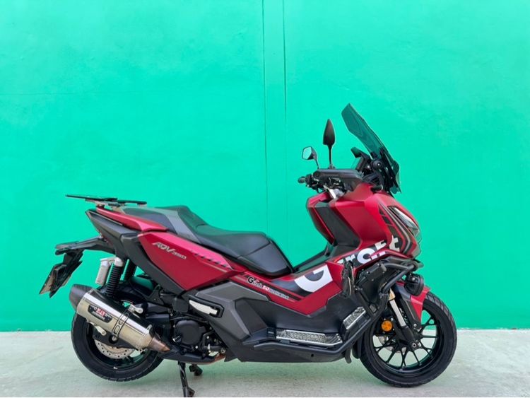 HONDA ADV350 RS YOSHIMURA TOURING EDTION สีแดงดำ ปี2022 วิ่ง 9,000โล รถมือเดียว