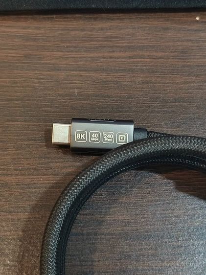 ZTEC ZC631 8K 1m สายชาร์จถักไนลอน 240W รูปที่ 4
