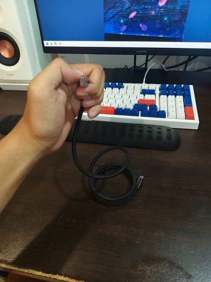ZTEC ZC631 8K 1m สายชาร์จถักไนลอน 240W