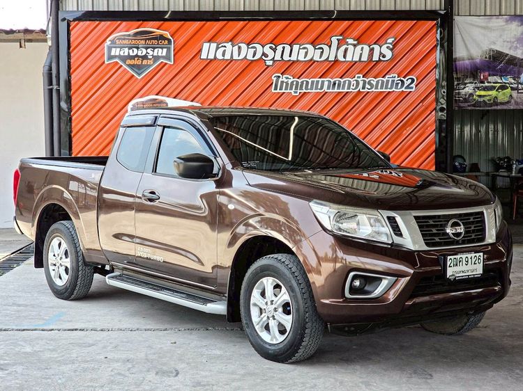 Nissan NP300-NAVARA 2017 2.5 S Pickup ดีเซล ไม่ติดแก๊ส เกียร์ธรรมดา น้ำตาล รูปที่ 3