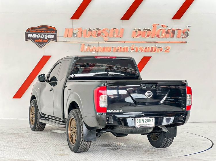 Nissan NP300-NAVARA 2017 2.5 S Pickup ดีเซล ไม่ติดแก๊ส เกียร์ธรรมดา ดำ รูปที่ 4